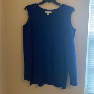 Michael Kors Cobalt Blue Wool Sweater